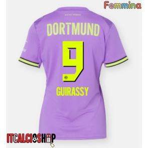 Borussia Dortmund Serhou Guirassy #9 Terza Maglia Femmina 2026-27 Manica Corta